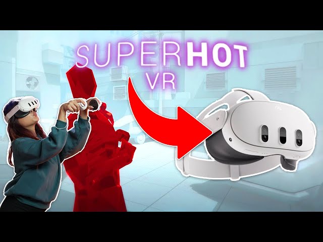 Trying The Meta Quest 3: SUPERHOT VR