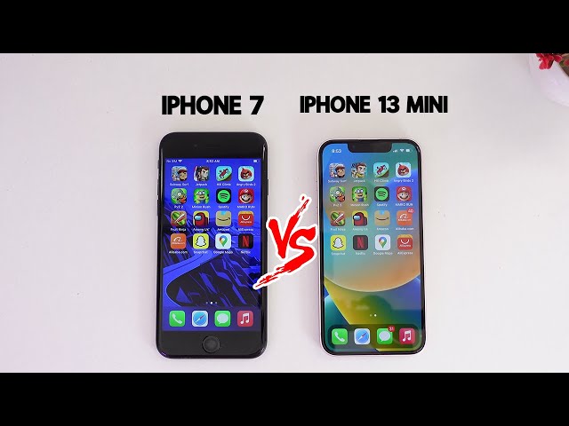 iPhone 7 vs iPhone 13 Mini |SPEED TEST in 2022!