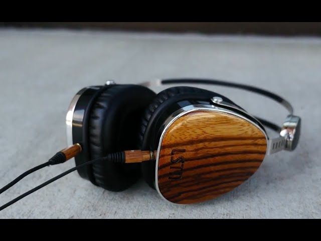 Awkward Little Things: LSTN Troubadour Wooden Headphones Review