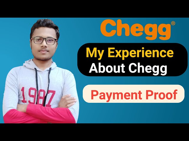 My working experience with chegg | chegg india earn money | Chegg payment proof | #chegg