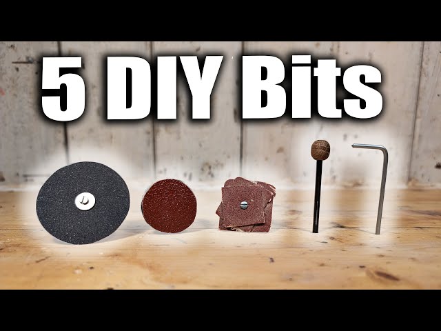 5 Homemade Rotary Tool Bits That'll Take Your Projects to the Next Level!