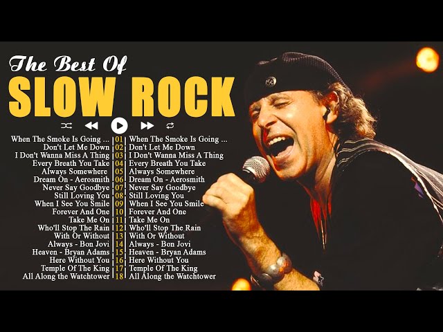 Best Slow Rock Ballads 80s 90s || The Best Of Rock Ballads Collection || Slow Rock Songs