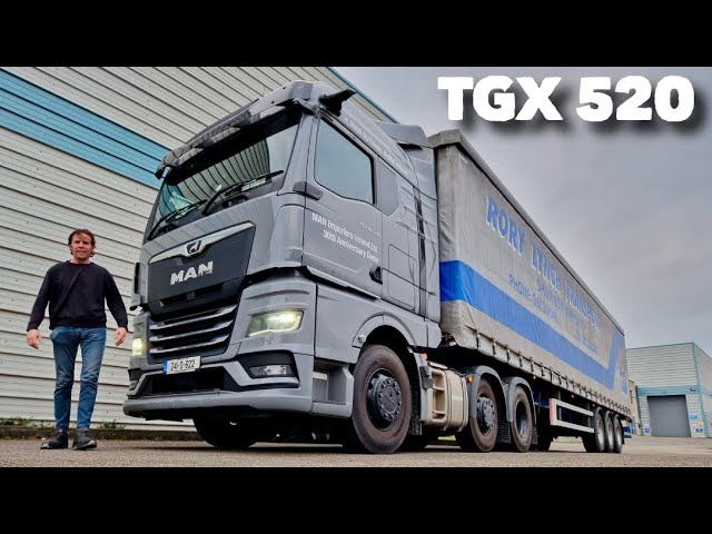 MAN TGX 520 Full Tour & Test Drive (Camera Mirrors) 2024