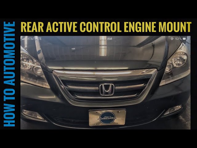How To Replace The Rear Engine Mount On A 2005-2010 Honda Odyssey