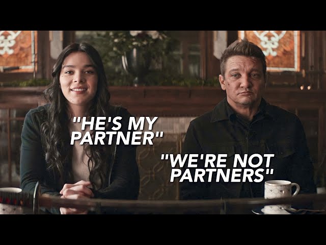 Hawkeye Funny Scenes | "I was talking to an Avenger"