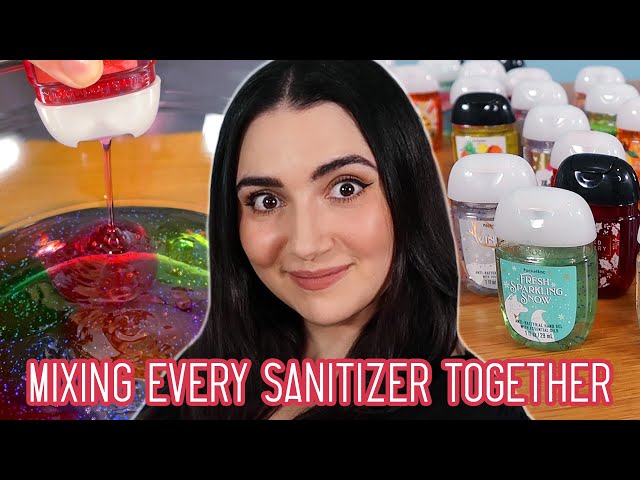 Mixing Every Hand Sanitizer From Bath & Body Works Together