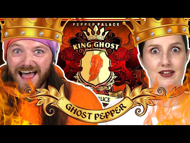 Irish People Try King Hot Sauces (Ghost Pepper)