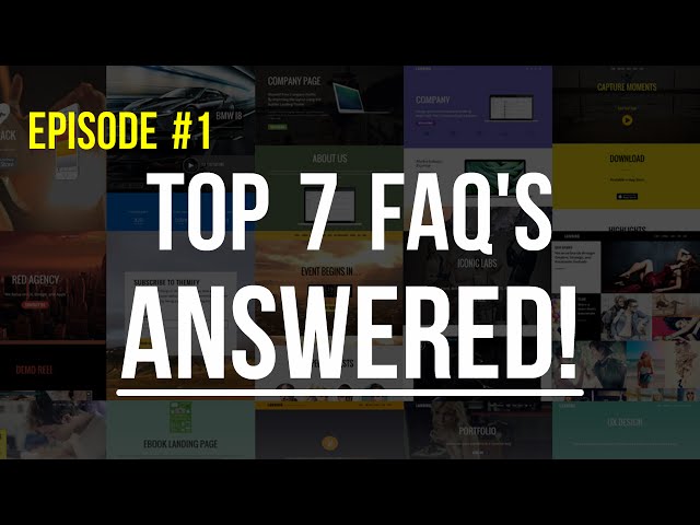 Top 7 FAQ's - ANSWERED! EPISODE #1  [ULTRA THEME]
