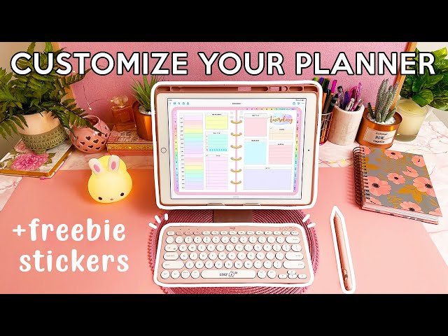 How to Customize your Digital Planner | Digital Planning Tips | iPad Planner