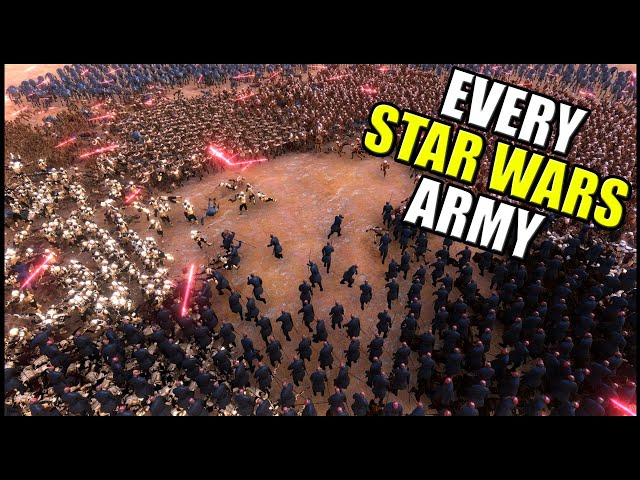 1,000 Soldiers from ALL STAR WARS Armies! - UEBS: Star Wars Mod