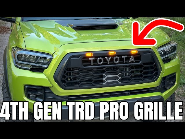 Introducing The Newest Tacoma TRD Pro Grille