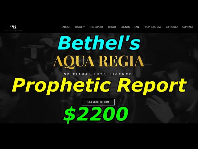 Bethels Newest Money Maker in 2022 – Aqua Regia