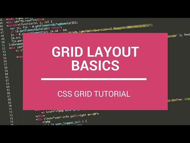 CSS Grid Layout Basics
