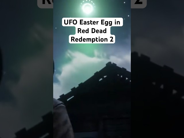 UFO Easter Egg in Red Dead Redemption 2