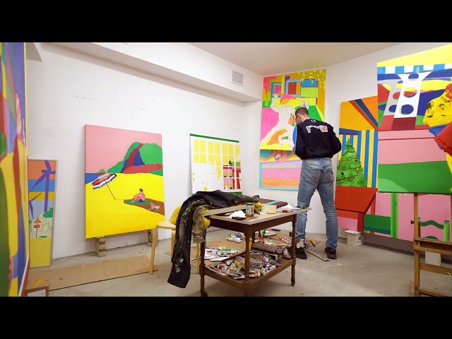 In the Studio with Navot Miller | HIRÆTH: Phillips x PRIOR Art Space | March 2022