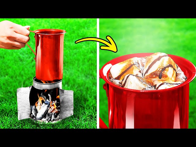 OMG! Epic Cooking Outside 🧑‍🍳 Delicious Recipes You Can Cook Outdoors!