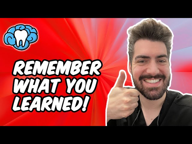 How to Stop Forgetting What You Learned! | Mental Dental