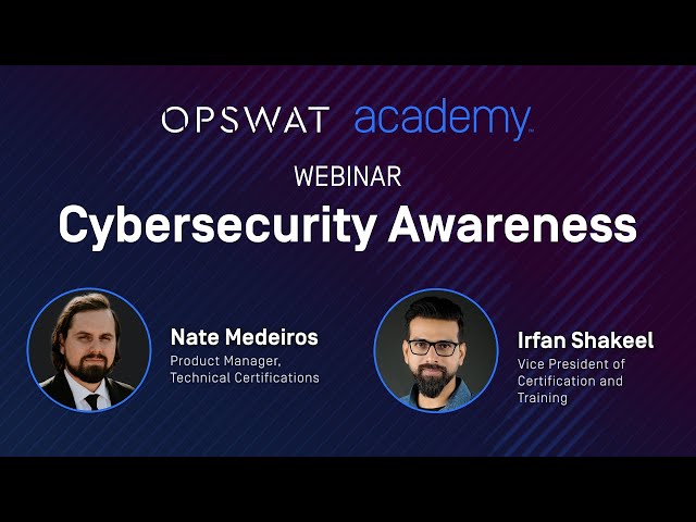 Webinar - Cybersecurity Awareness: The Age of Remote Work