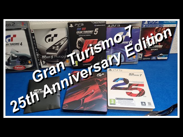 Gran Turismo 7 25th Anniversary Edition Unboxing