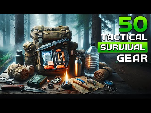 50 Tactical Military Gear for Survival