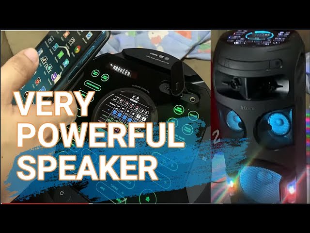BEST ALL AROUND PARTY SPEAKER | SONY MHC-V72D | REVIEW AND TESTING (TAGALOG)