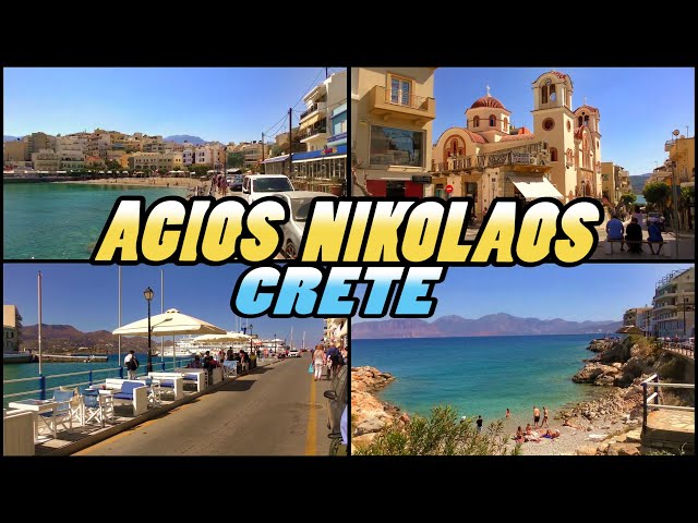 AGIOS NIKOLAOS - Crete Greece (4K)