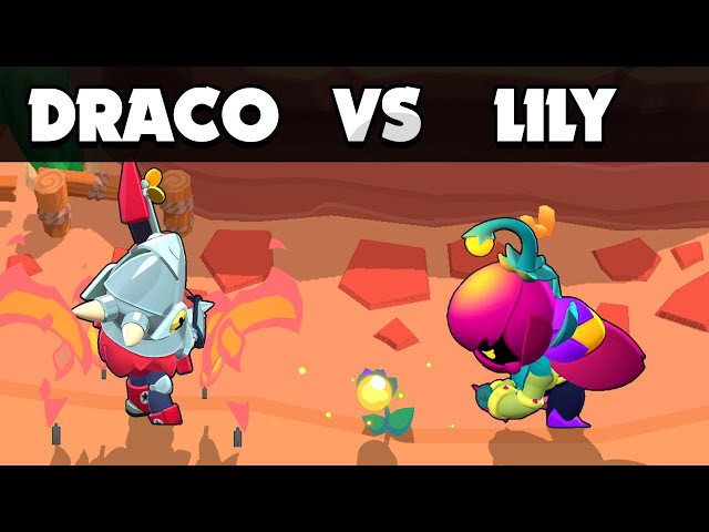 DRACO vs LILY | 1 vs 1 | Brawl Stars