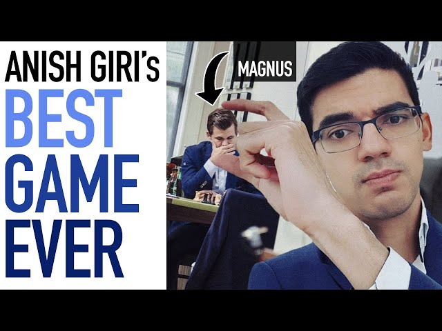 When Anish Giri CRUSHED Magnus Carlsen...