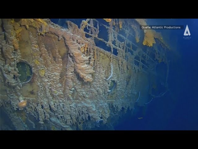 Titanic: Neue Aufnahmen zeigen, wie es um das Wrack steht