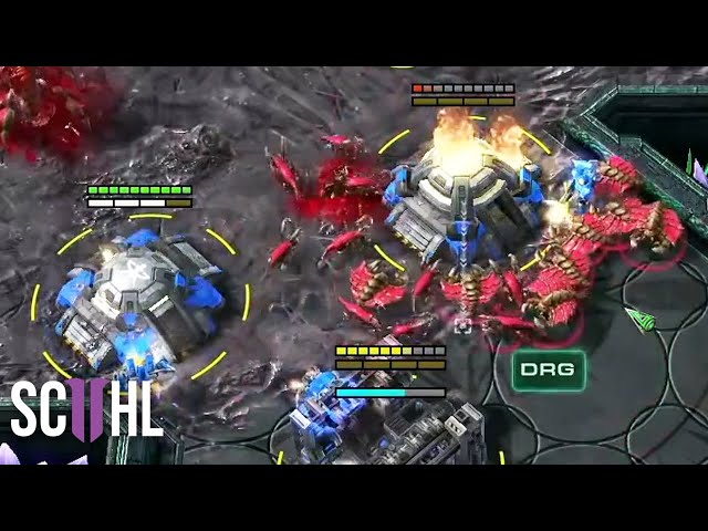 DOUBLE Bunker Rush - Starcraft 2: Special vs. DRG