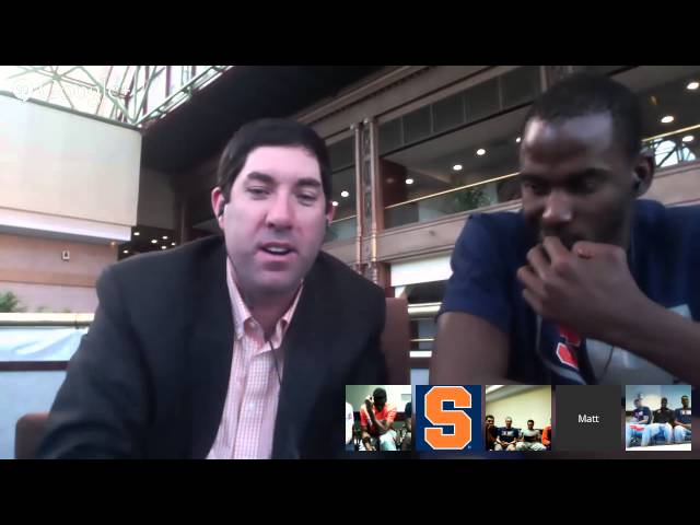Hangout with the Orange - Syracuse Men's Basketball