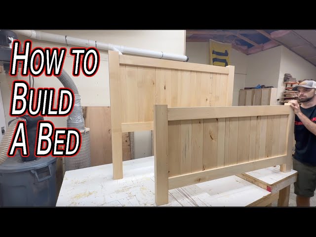 How to Build a Bed || DIY Bed Frame