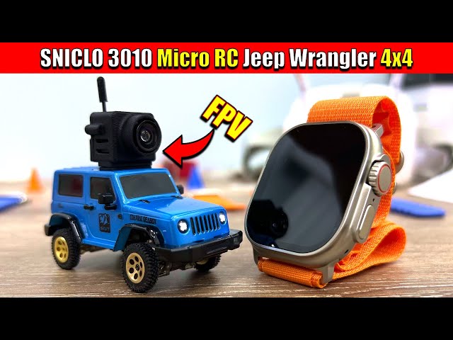Jeep WRANGLER Micro FPV RC Crawler - SNT 3010 Q41 Unboxing & Review