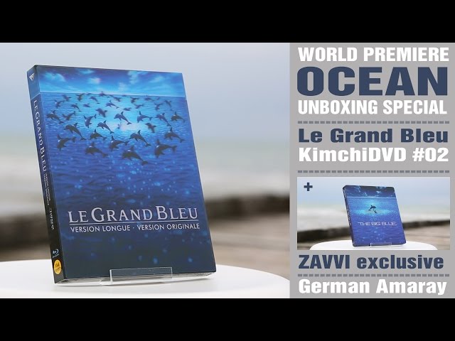 OCEAN UNBOXING - Le Grand Bleu ( KimchiDVD ) + The Big Blue ( Zavvi )