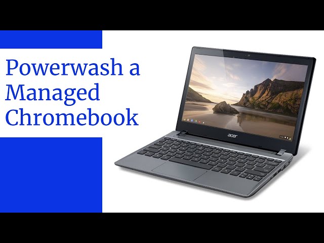 Powerwash a chromebook| How to bypass managed chromebook status