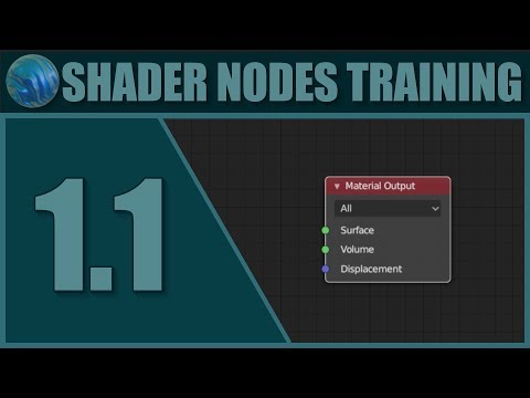Blender Shader Nodes Training