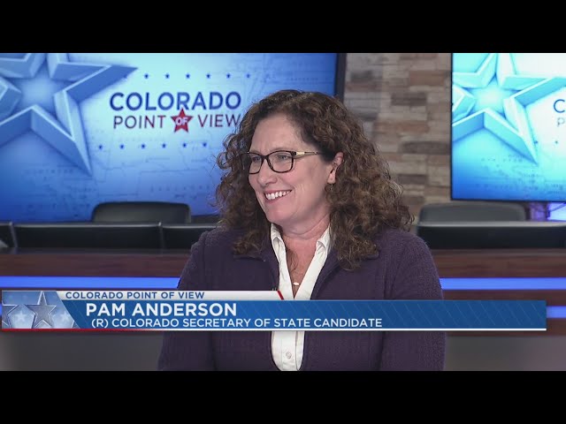Colorado Point of View: Full episode 10/9/2022 - Secretary of State candidate Pam Anderson
