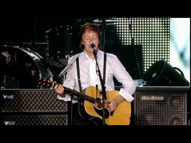 Paul McCartney Blackbird [HD 1080p] (Good Evening New York City)