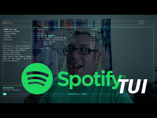Spotify TUI and Spotifyd // Music from your Terminal