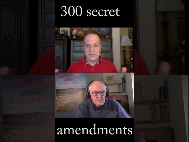 Secret amendments