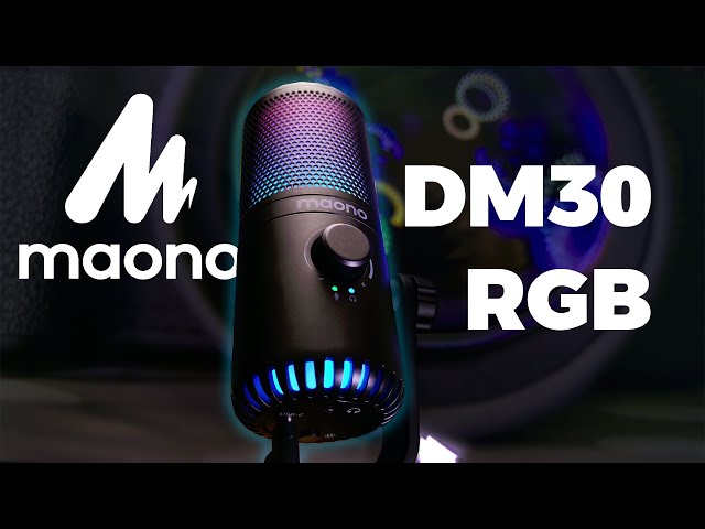 Maono DM30 RGB Microphone Review