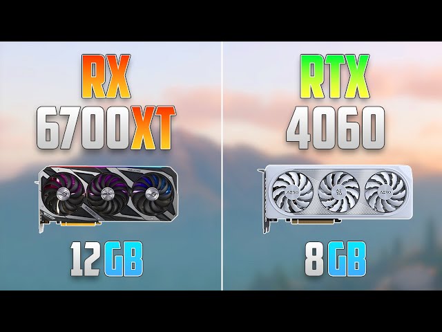 RTX 4060 vs RX 6700 XT - How BIG is the Difference?
