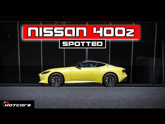 Did We Just Spot The Nissan 400z Production Car? | HotCars News