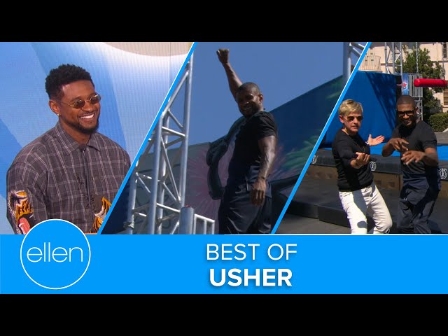 Best Of Usher on the ‘Ellen’ Show
