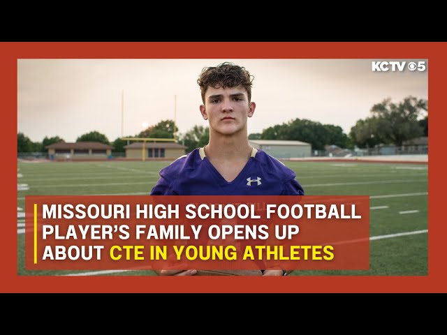 Missouri high school football player’s family opens up about CTE in young athletes