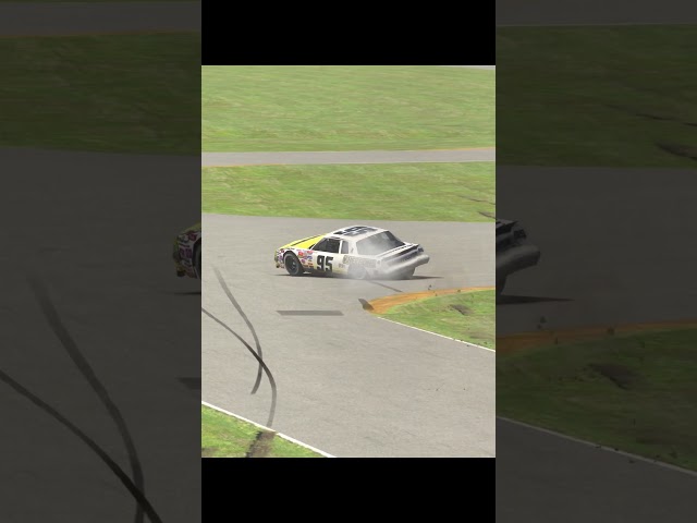 NASCAR 1987 Roll Over and Over and Over #shorts