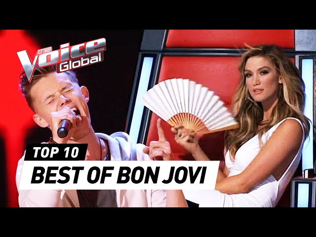 Outstanding BON JOVI Blind Auditions on The Voice
