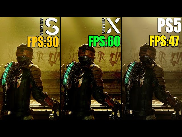 Dead Space Xbox Series S vs. Series X vs PS5 Comparison | Loading, Graphics, FPS Test