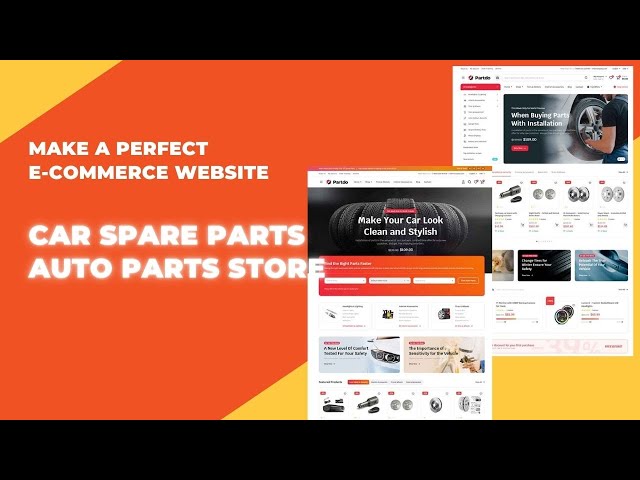 Make Auto Parts, Car Spare Parts eCommerce Website | Auto Parts & Tools Online Store Theme | Partdo
