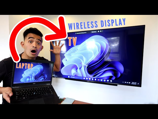 How to setup Wireless Display from your Laptop to your TV Screen!